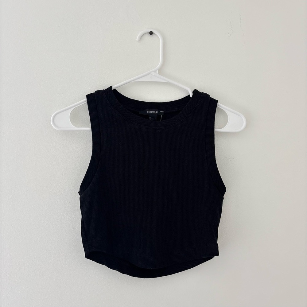 black forever 21 tank